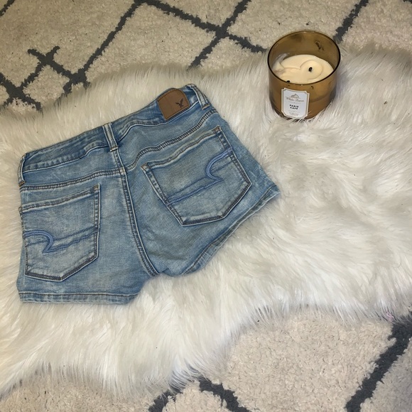 American Eagle Outfitters Pants - American Eagle Light-wash Jean Shorts
